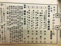 サンデー毎日 別冊 12号　大相撲初場所
