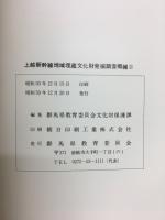 上越新幹線地域埋蔵文化財発掘調査概報 II