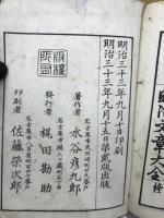 新選増補　明治文章大全