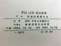 우리 나라 력사유적　　わが国の歴史遺蹟