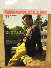 MEN'S CLUB 1985年11月号 298「ザ・グレート・トラディショナル」