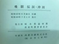 飛騨桜洞沖田 : 飛騨桜洞・沖田遺跡発掘調査報告書