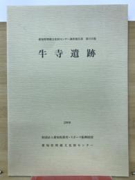 愛知県埋蔵文化財センター調査報告書　第155集牛寺遺跡