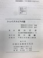 シェイクスピアの諺