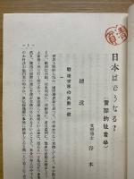 日本はどうなる？　実際的社会学