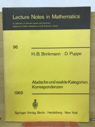 Lecture Notes in Mathematics 96