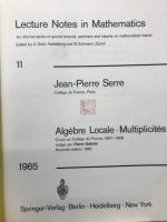 Lecture Notes in Mathematics 11 