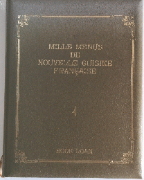 MILLE MENUS DE　NOUVELLE　ＧUISINE　FRANCAISE　4