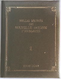 MILLE MENUS DE　NOUVELLE　GUISINE　FRANCAISE　2