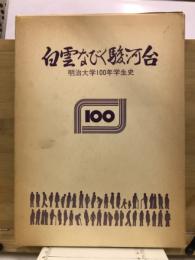 白雲なびく駿河台 : 明治大学100年学生史