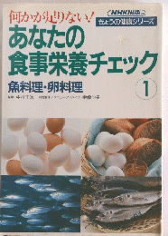 何かが足りない!　あなたの食事栄養チェック　1