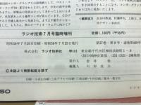 ラジオ技術 7月臨時増刊　ベスト・ステレオ・コンポ84