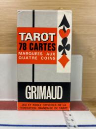 TAROT 78CARTES MARQUEES AUX QUATRE COINS タロットカード