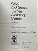 VOLVO 260 Series　1975 to 1985
