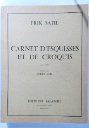 CARNET D'ESQUISSES ET DE CROQUIS