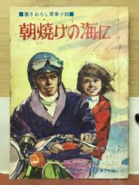 朝焼けの海に
