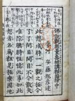 仏説観無量寿経講釈図絵　忠