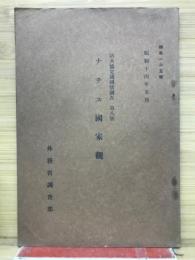 防衛協定國國情調査　第8号　ナチス国家観　