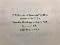 PRINCIPLES OF POLITICAL ECONOMY. With Some of Their Applications to Social Philosophy.
