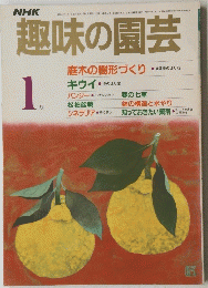 趣味の園芸　昭和61年1月1日発行