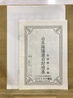 日本陰陽暦日対照表