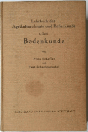 Agrikulturchemieund　Bodenkunde
