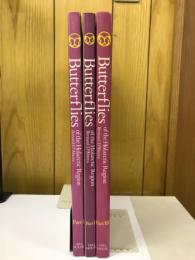 Butterflies of the Holarctic Region 　蝶類図鑑3冊セット
