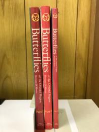 Butterflies of the Oriental Region 　蝶類図鑑３冊セット