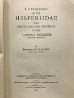 A Catalogue of the Hesperiidae from Europe, Asia, and Australia in the British Museum (Natural History)/ A catalogue of the American Hesperiidae : indicating the classification and nomenclature adopted in the British Museum (Natural History) part.4