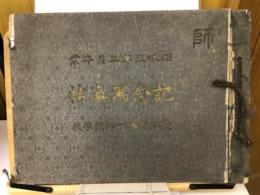 記念写真集 愛知県第一師範学校　昭和5年3月卒業