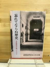 忘れてならぬ歴史 : 治安維持法と闘った人びと
