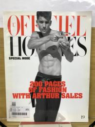L'OFFICIEL HOMMES 　NO.19　2-4月号