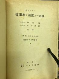 疲限度と温度及び切欠