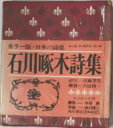 　石川啄木詩集　