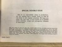 SING OUT! THE FOLK SONG MAGAZINE