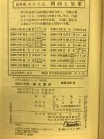 傾向と対策　英文解釈　52年版