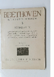 BEETHOVEN KLAVIER WERKE 3　SONATEN 3