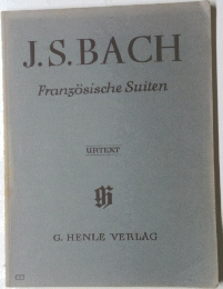 J.S.BACH　FranzosischeSuiten