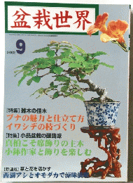 盆栽世界　２００２年