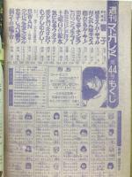 週刊　マーガレット　1980年11月2日号Ｎｏ.44