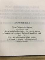NOVUM TESTAMENTUM GRAECUM EDITIO CRITICA MAIOR  Teil 1-3/Part1-3