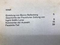 FACSIMILE QUERSCHNITT 　Frankfurter Zeitung 