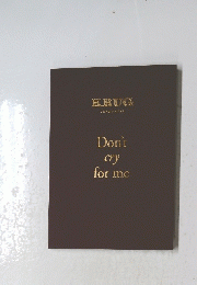 KRUG CHAMPAGNE Don't cry for me