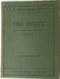 J.F.CFluteMusicSeries　1　TRIO SONATE
