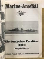Marine Arsenal Band 33, DIE DEUTSCHEN ZERSTÖRER (Teil I)
