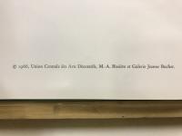 BISSIERE des arts decoratifs pavillon de Marsan