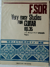F.SORVeryeasyStudiesFORGUITAR　Op.35