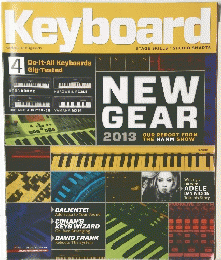 Keyboard　NEW GEAR 2013