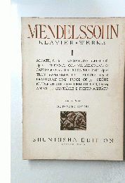 MENDELSSOHN　KLAVIER-WERKE　1