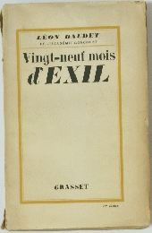 Vingt-neuf mois ｄ’EXIL